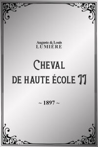 Cheval de haute école, II (1897)