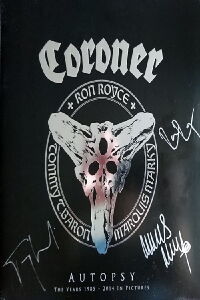 Coroner – Autopsy - The Years 1985 - 2014 In Pictures (2016)