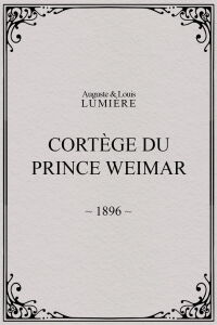 Cortège du prince Weimar (1896)