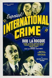Crimen Internacional (1938)