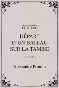 Départ d’un bateau sur la Tamise (1897)