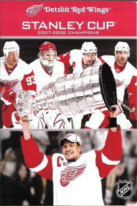 Detroit Red Wings Stanley Cup 2007-2008 Champions (2008)