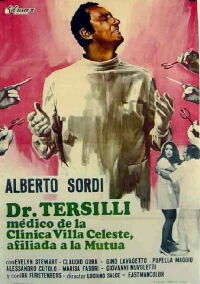 Doctor Tersilli, médico de la clínica Villa Celeste, afiliada a la mutua (1969)