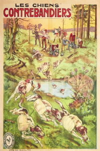 Dogs Used as Smugglers (1906)