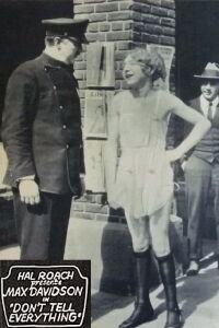 Don't Tell Everything (1927)