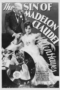 El pecado de Madelon Claudet (1931)