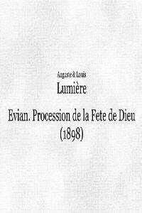 Evian : procession de la Fête-Dieu II (1898)