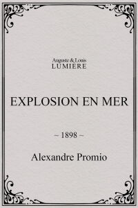 Explosion en mer (1898)