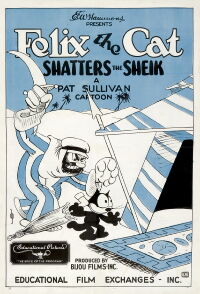 Felix the Cat Shatters the Sheik (1926)