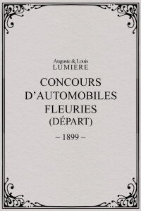 Fête de Paris 1899: Concours d'automobiles fleuries (départ) (1899)