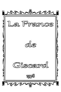 Giscard's France (1978)