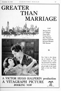 Greater Than Marriage (1924)