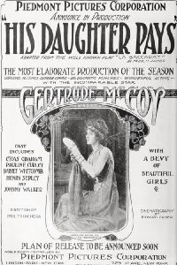 His Daughter Pays (1918)