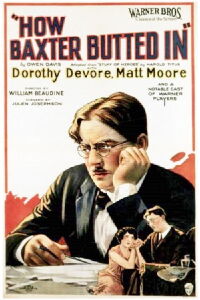How Baxter Butted In (1925)