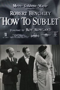 How to Sub-Let (1939)