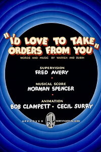 I'd Love to Take Orders from You (1936)