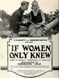 If Women Only Knew (1921)