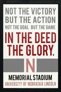 In the Deed the Glory: Memorial Stadium (2023)