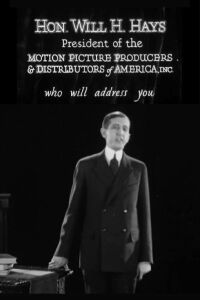 Introductory Speech by Will H. Hays (1926)