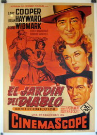 Jardín del mal (1954)