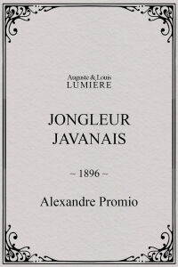 Jongleur javanais (1896)