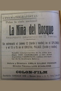 La Niña del Bosque (1917)