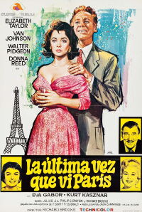 La última vez que vi París (1954)