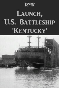 Launch, U.S. Battleship 'Kentucky' (1898)