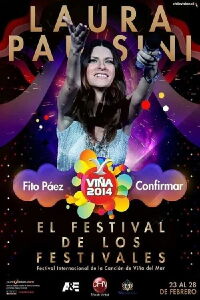 Laura Pausini Festival de Viña del Mar (2014)