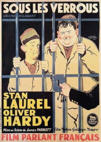 Laurel et Hardy - Sous les verrous (1931)