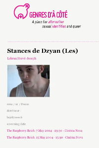 Les stances de Dzyan (2004)