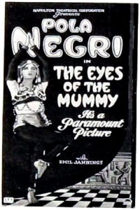 Les Yeux de la momie (1918)
