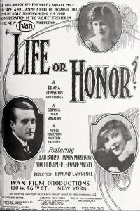 Life or Honor? (1918)