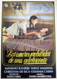 Los amores prohibidos de una adolescente (1974)