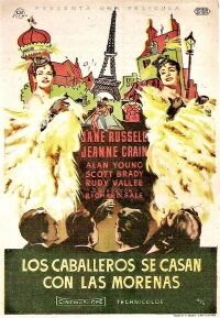 Los caballeros se casan con las morenas (1955)