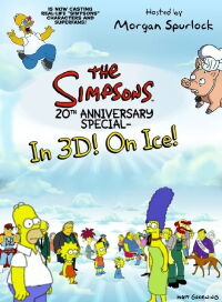 Los Simpson Especial 20 aniversario en 3D en el Hielo! (2010)