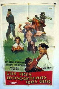 Los tres mosqueteros más uno (1973)