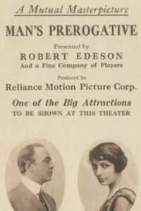 Man's Prerogative (1915)