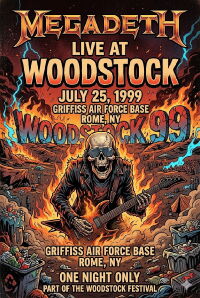 Megadeth: Woodstock '99 (1999)