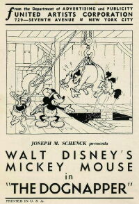 Mickey Mouse: El ladrón de perros (1934)
