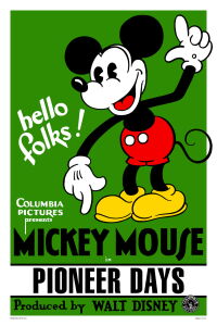 Mickey Mouse: Mickey y Minnie en el Oeste (1930)