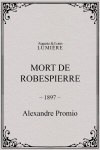 Mort de Robespierre (1897)