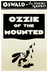 Ozzie en la caballería montada (1928)