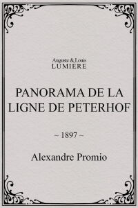 Panorama de la ligne de Peterhof (1897)