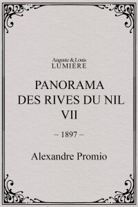 Panorama des rives du Nil, [VII] (1897)
