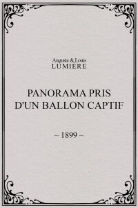 Panorama pris d'un ballon captif (1898)