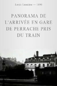 Panoramic View of the Arrival at Perrache Station taken from the Train (1896)