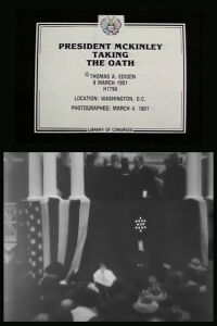 President McKinley Taking the Oath (1901)