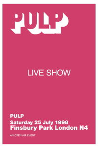 Pulp: The Park is Mine (1998)