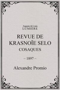 Revue de Krasnoïe Selo : cosaques (1897)